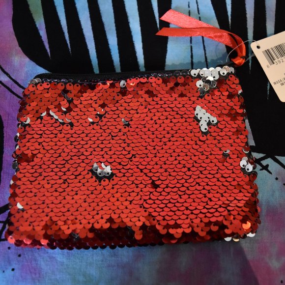 Handbags - Beautiful Red shimmy bag